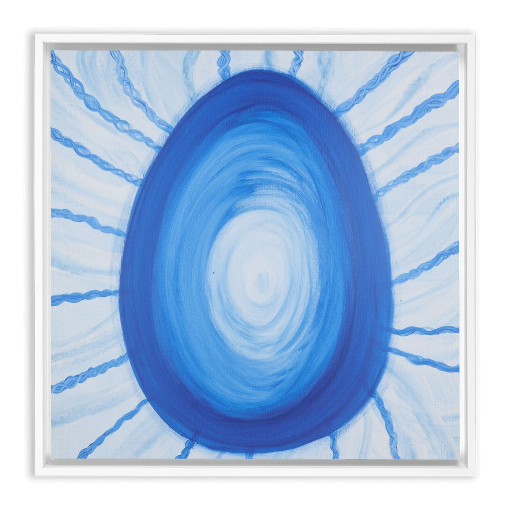 Cosmic Egg Framed Canvas Wraps