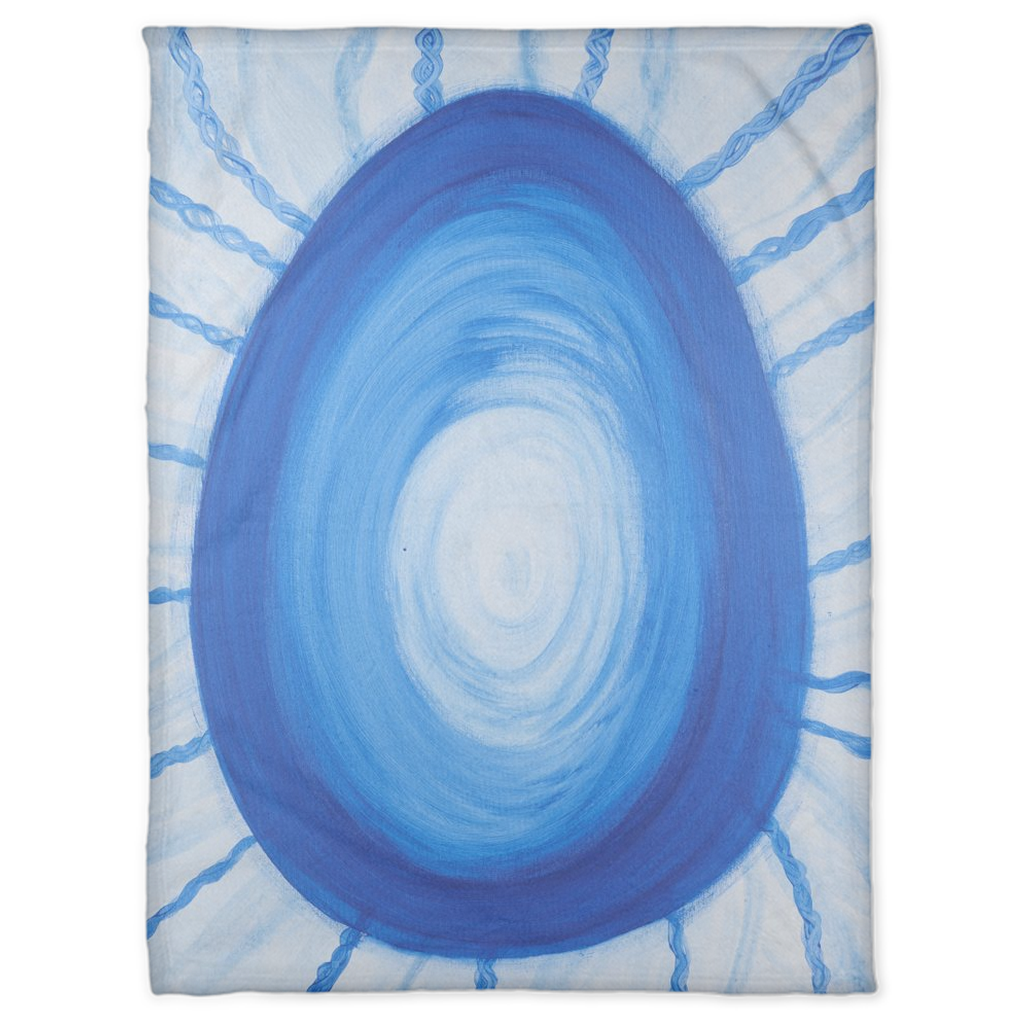 Cosmic Egg Fleece Blankets