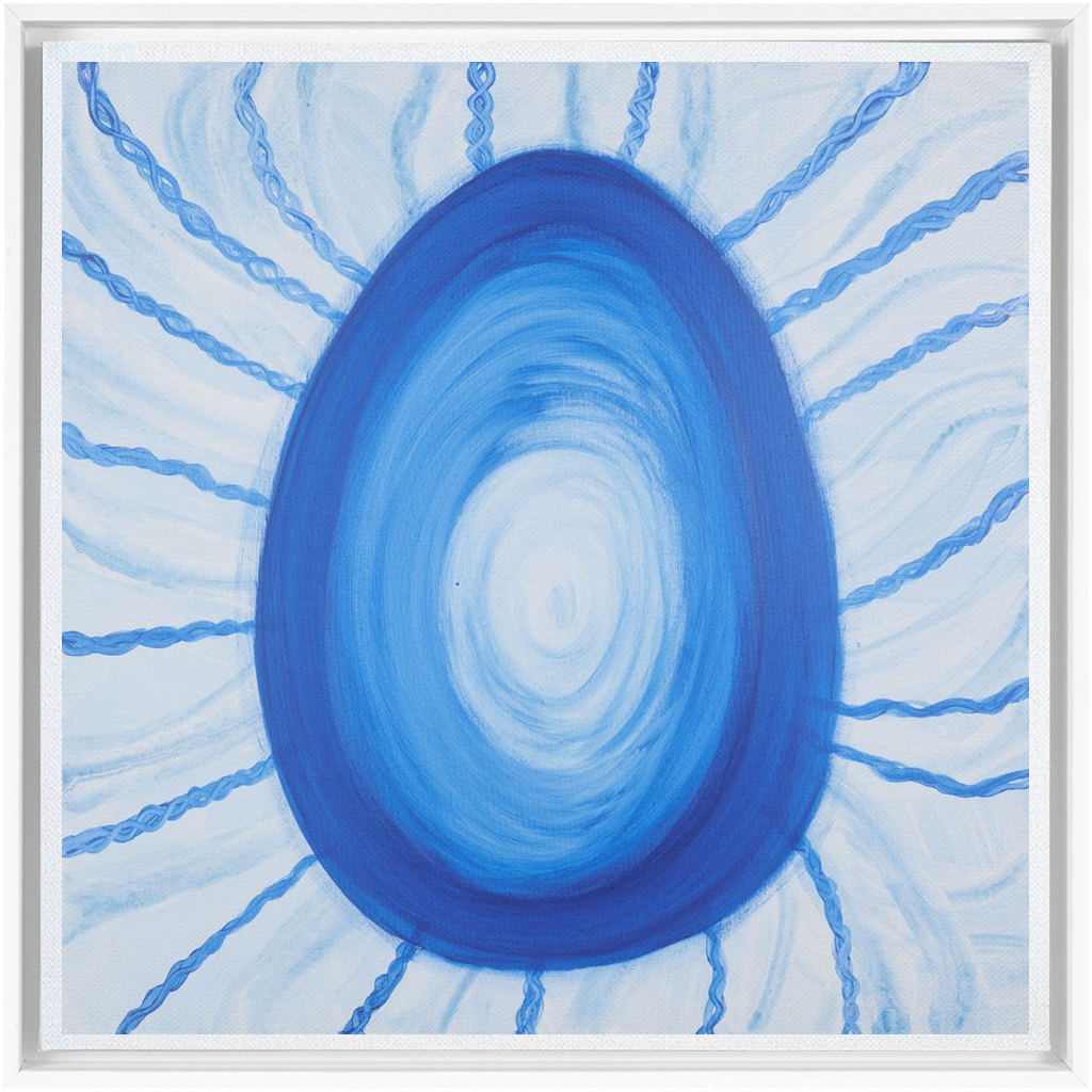 Cosmic Egg Framed Canvas Wraps