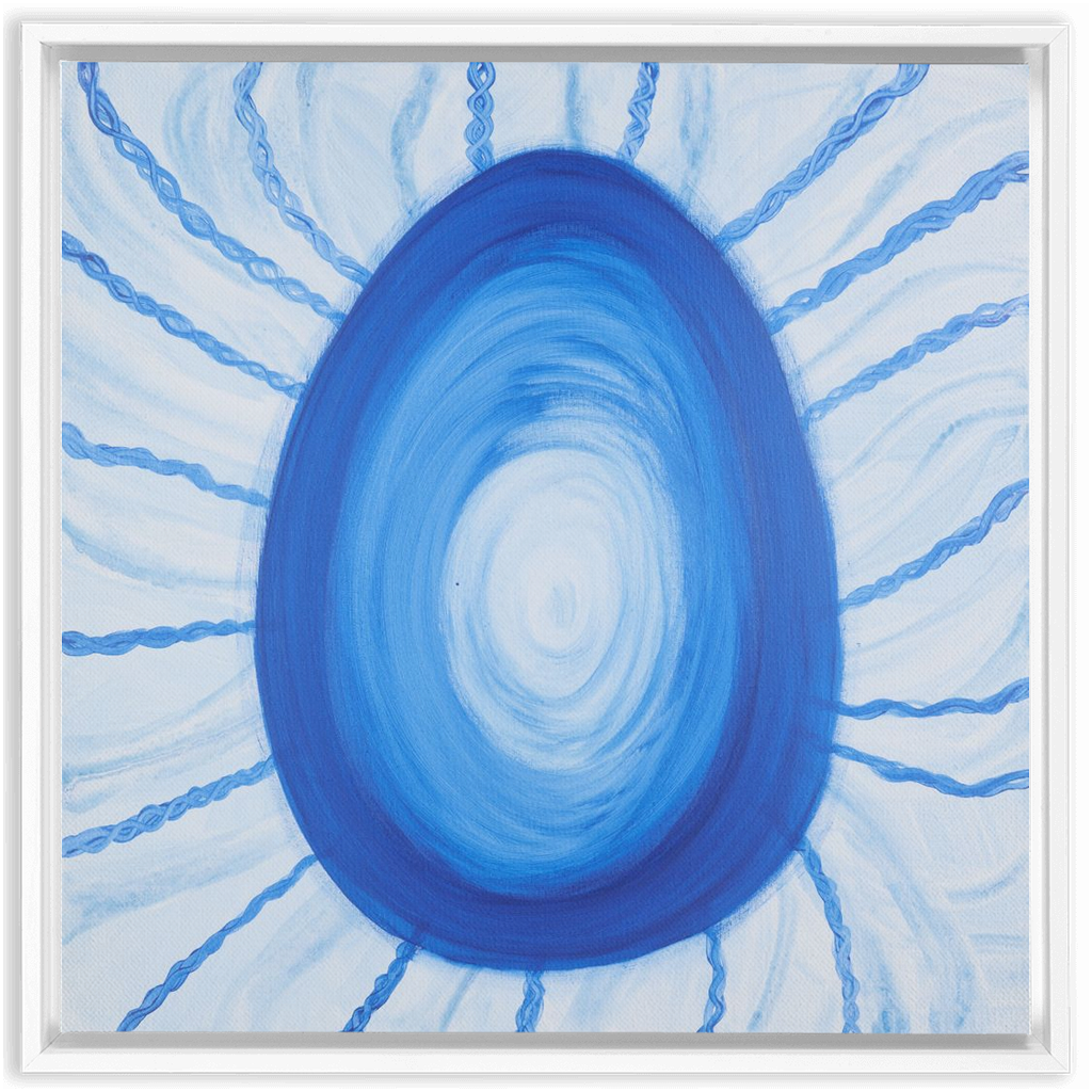 Cosmic Egg Framed Canvas Wraps