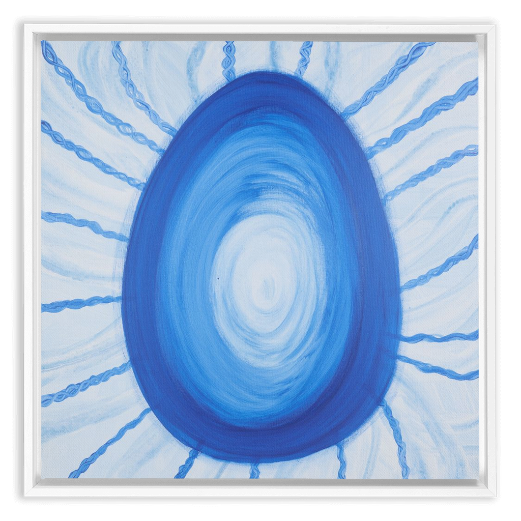 Cosmic Egg Framed Canvas Wraps