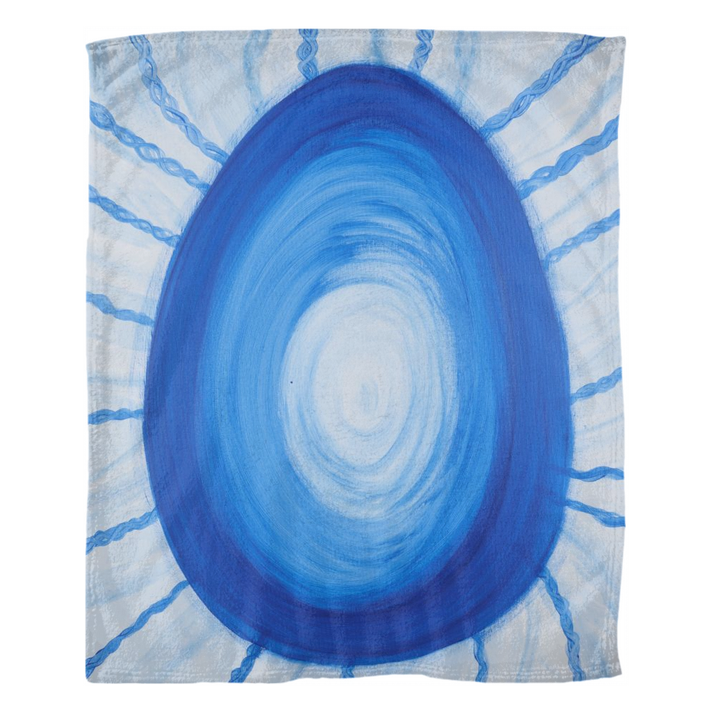 Cosmic Egg Fleece Blankets