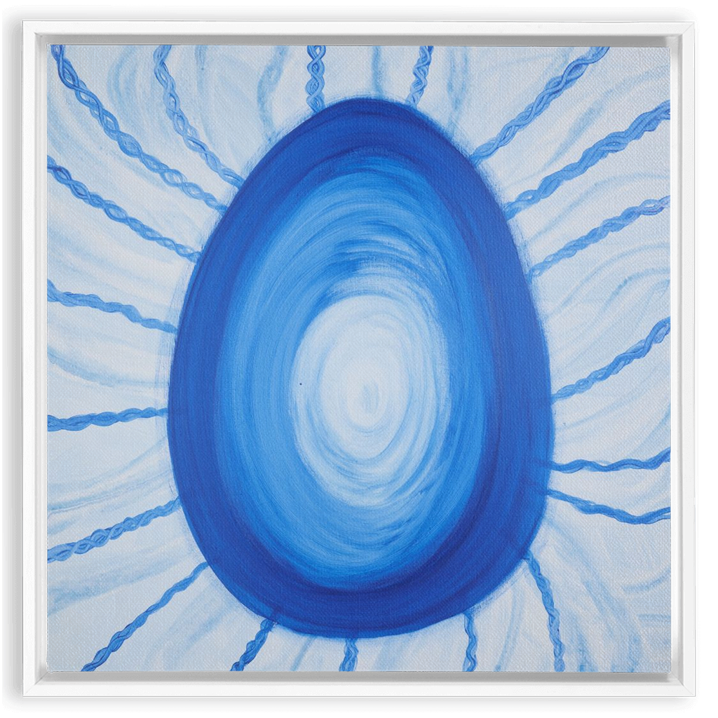 Cosmic Egg Framed Canvas Wraps